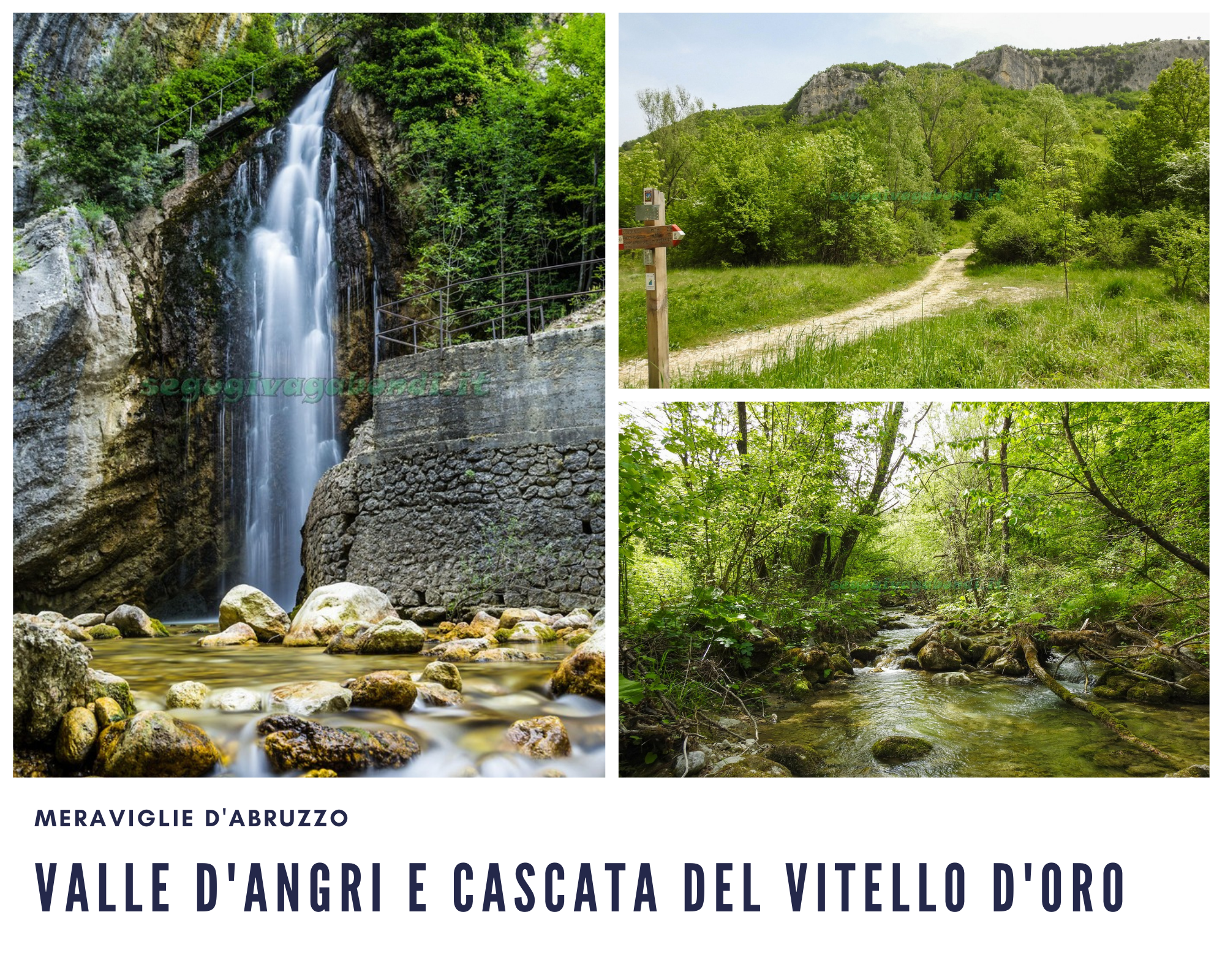 Valle d'Angri e Cascata del Vitello d'Oro