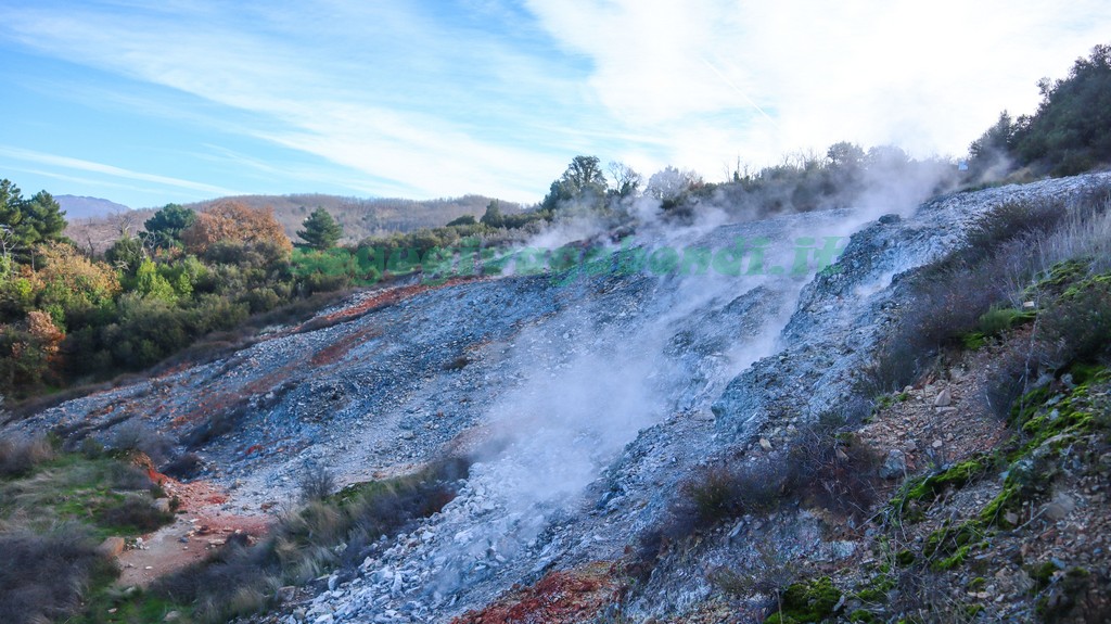 Fumarole di Sasso Pisano Valle del Diavolo