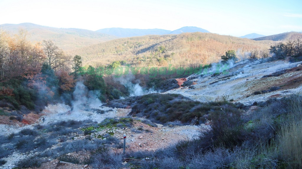 Fumarole di Sasso Pisano Valle del Diavolo