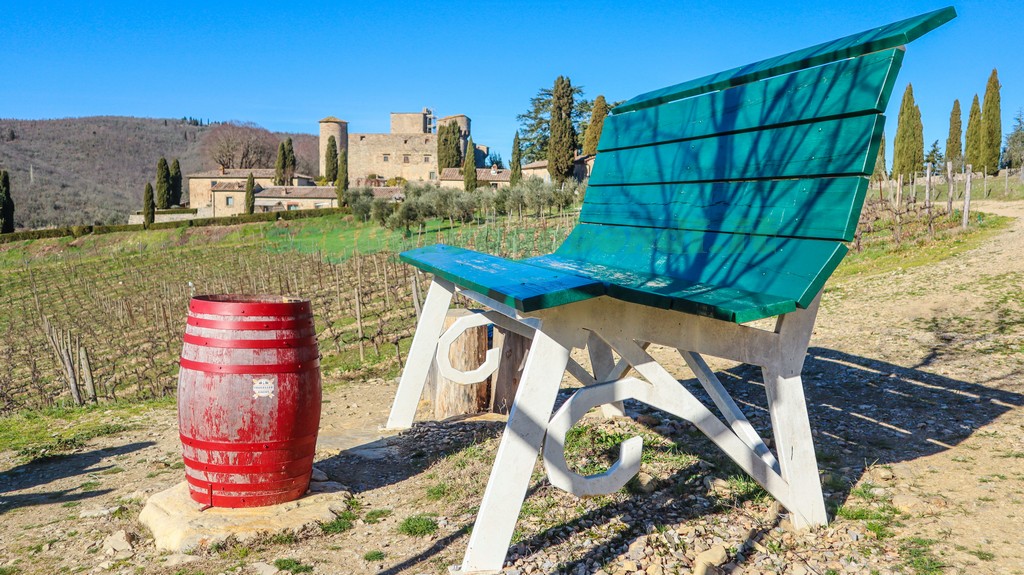 Big Bench Castello di Meleto