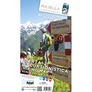 Carta escursionistica Parco Nazionale della Majella