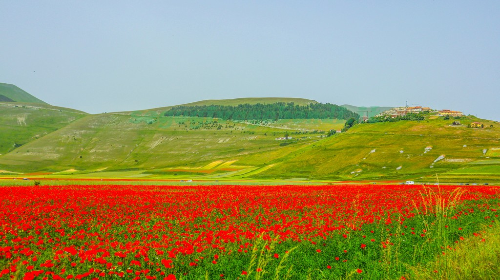 Montagne in Umbria Castelluccio di Norcia