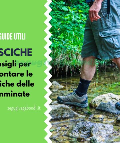 Vesciche piedi camminare