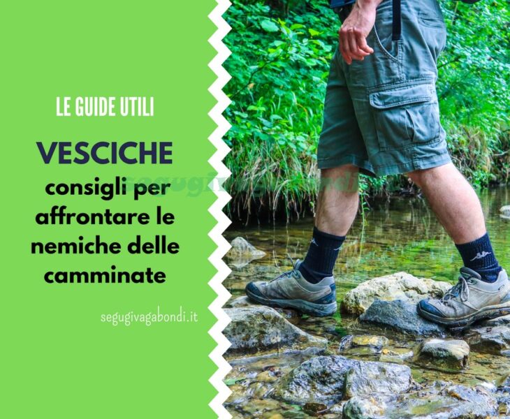 Vesciche piedi camminare