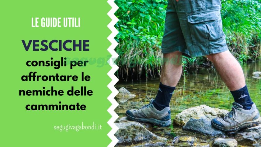 Vesciche piedi camminare
